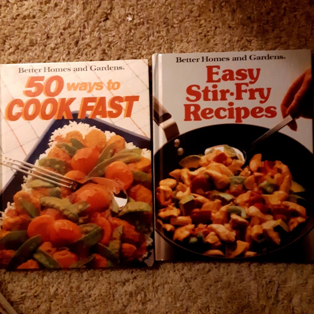 Cook books and other books
